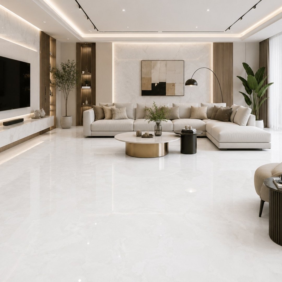 AL Petal Onyx White Marble & Stone - My Home Studio